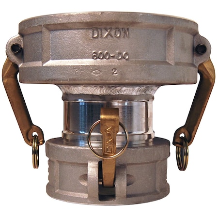 Dixon Cam and Groove Spool Coupler, AL, 4"x6" 4060-DD-AL