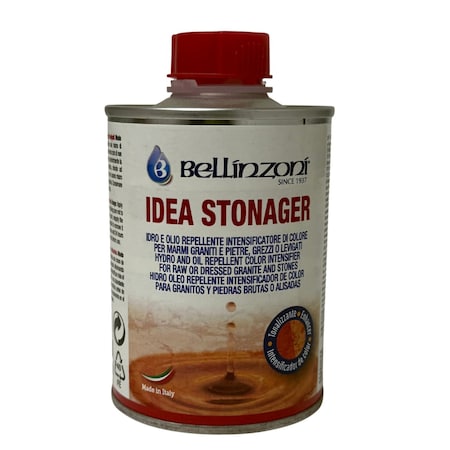 Bellinzoni Idea Stoneager - 250 ml. Antistain Color Intensifier / Protective Agent Color Intensifier for Marbl BIS250