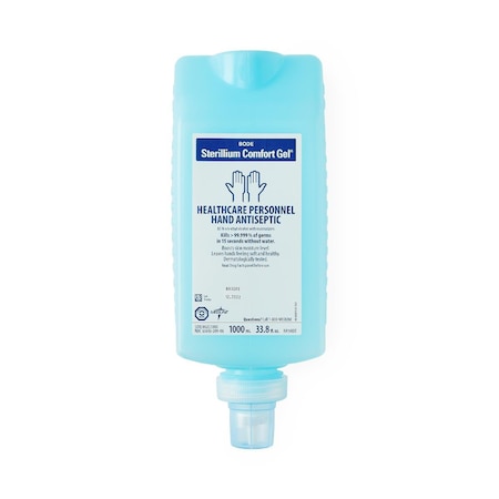Medline Sterillium Gel Hand Sanitizer, 85% Ethyl Alcohol, 1 L Dispenser Refill STRLMGEL1000H