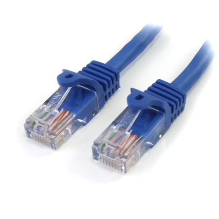 Dynamicfunction StarTech  1 ft Blue Snagless Cat5e UTP Patch Cable Retail DY706505