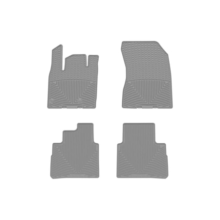 Weathertech Grey, Front and Rear All Weather Floor Mats W621GR-W576GR