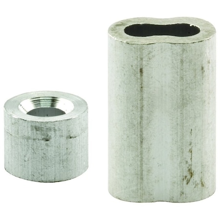 Prime-Line Cable Ferrule and Stop, Aluminum GD 12153