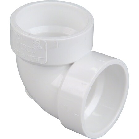 Nibco 4807V 12 Hub x Hub 90 Vent Elbow PVC K054100