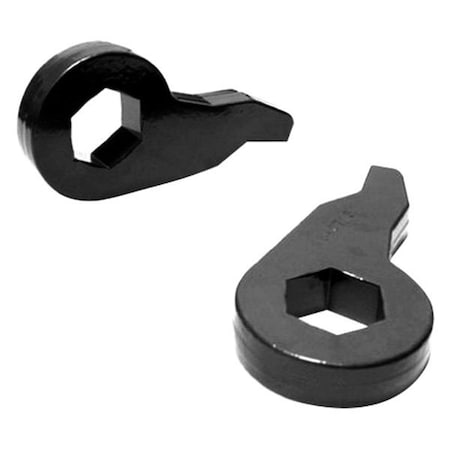Maxtrac Suspension Front Leveling Torsion Keys with 1-3 in. Front Lift Height MXT840713