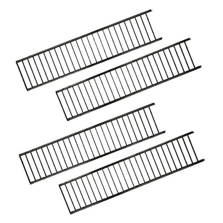 Keystone Straight Blade Louver Kit for 4ft Series A Linear Arch Fixtures.  Louver compatible end caps sold se KT-LALED-4A-LVR-2-KIT