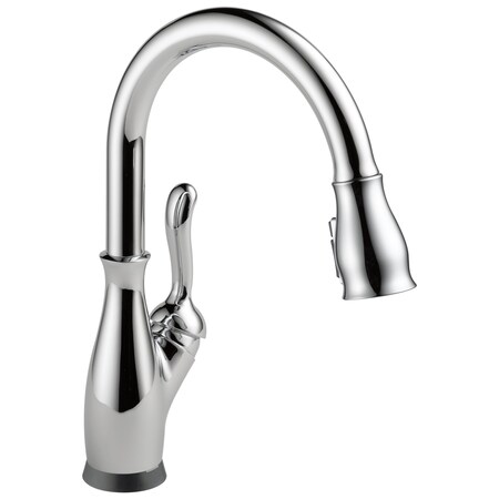 Delta Leland VoiceIQ Kitchen Faucet with Touch2O Technology with Touchless Technology 9178TLV-DST