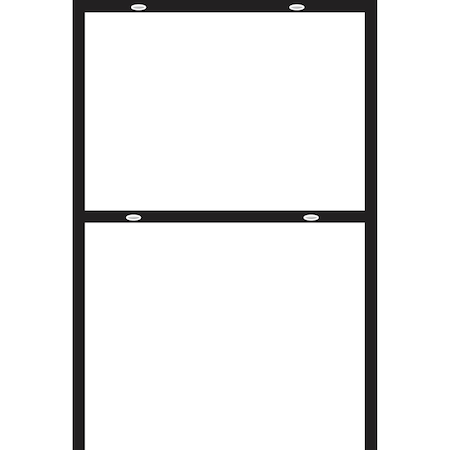 Hillman English Black Blank Sign Frame 24 in. H X 18 in. W 844137