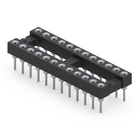 Mill-Max Decoupling Capacitor Dip Sockets-110-99-324-41-001000 110-99-324-41-001000