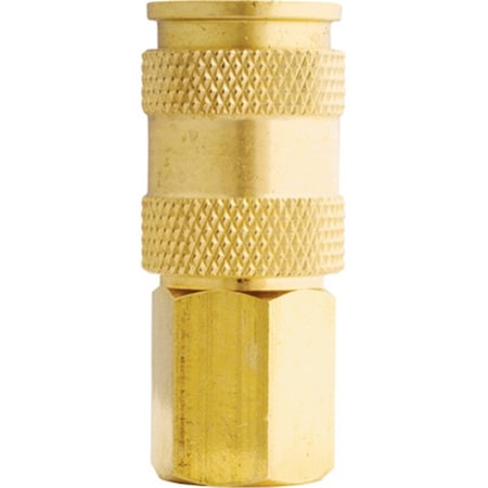 Light House Beauty V-Style Hi-Flo Coupler Body - Brass.375 in. FNPT, Model No. S766 LI404734