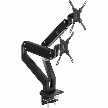 Mount-It Dual Monitor Desk Mount w/USB and Multim MI-4772