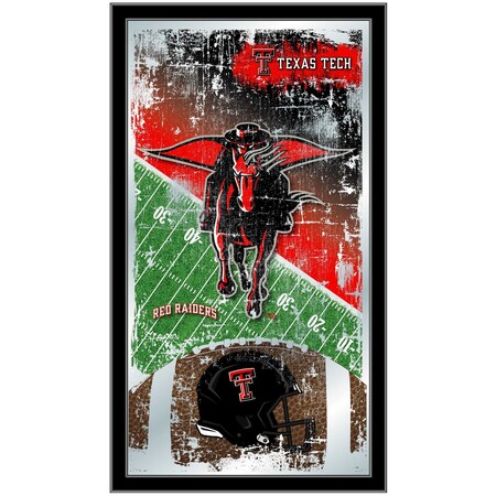 Holland Bar Stool Co Texas Tech 15" x 26" Football Mirror MFtblTXTech