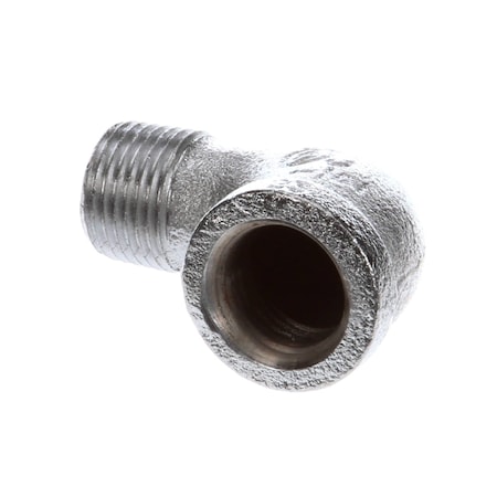 Groen Fitting, Elbow, 90 Degree Street, 1/2in NPT, Black Iron Z096905