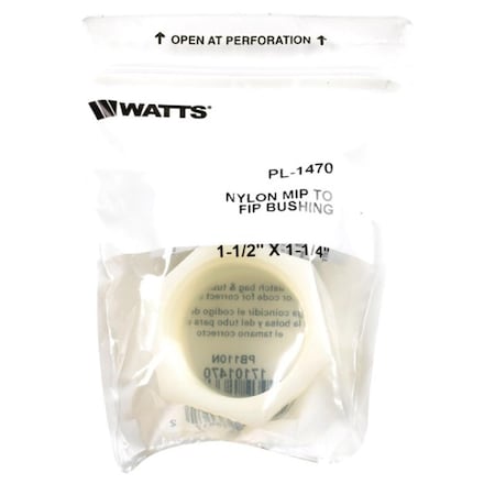 Anderson CBRB112114BG1 1.5 x 1.25 in. dia. MPT To FPT Nylon Hex Bushing 49157