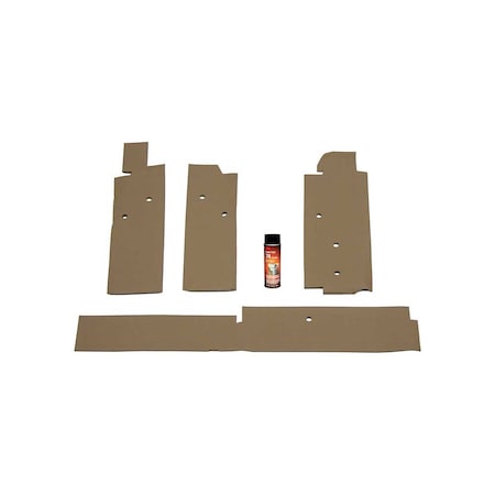 K&M Mfg Corner Post Kit for John Deere 50 Series 2WD Tractors Brindle Brown Vinyl 4066