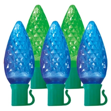 Hometown Holidays Light Spool, 48 004 amps W, 70Lamp, LED Lamp, BlueGreen Lamp 2370-45/U14E325E