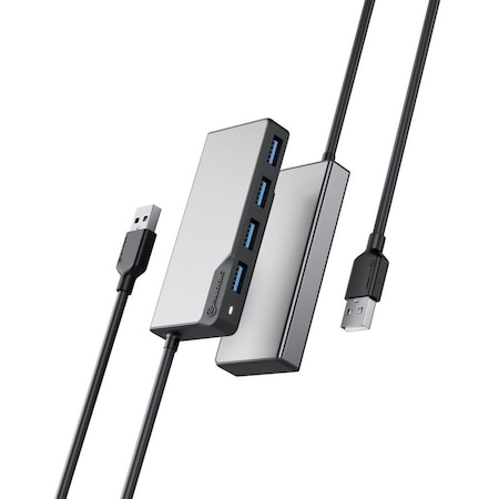 Alogic USB-A FUSION SWIFT 4-IN-1 HUB -SPACE GREY UAFUUA-SGR