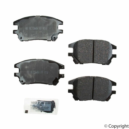 Akebono 02-03 Lexus-Rx300-Fr Proact Disk Pad, Act930 ACT930