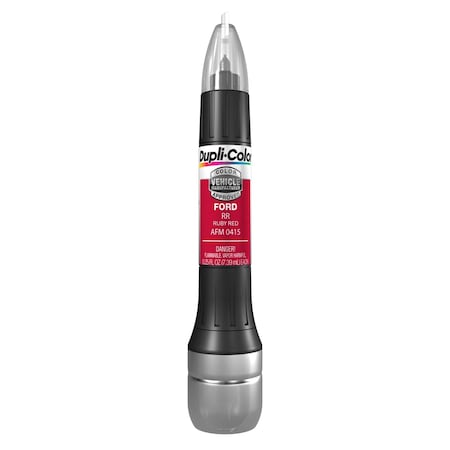 Vht Touch-Up Paint Scratch Fix All-in-1 Use For Automotive Body Paint Repair; Ruby Red Paint Code RR AFM0415