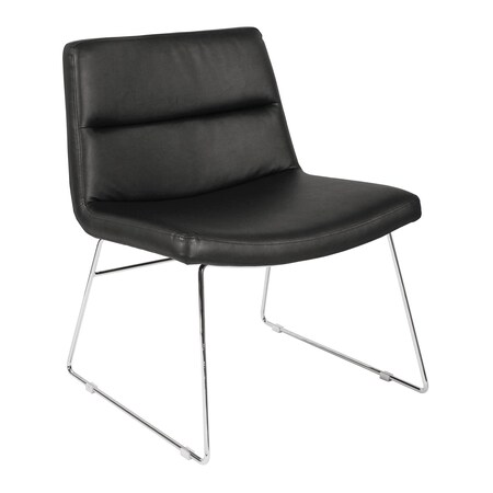 Office Star Products Thompson Chair, Black THP-U6