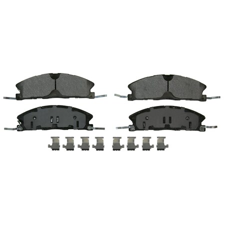 Wagner Brake QuickStop Front Disc Brake Pad Set Semi-Metallic,  ZX1611A