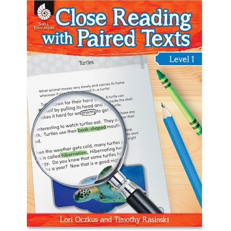 Shell Education Close Reading with Paired Texts Level 1 51357