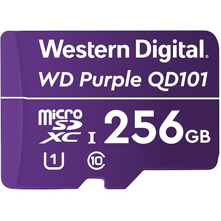 Wd Bulk Western Digital Purple 256 GB microSDXC - 3 Year Warranty WDD256G1P0C