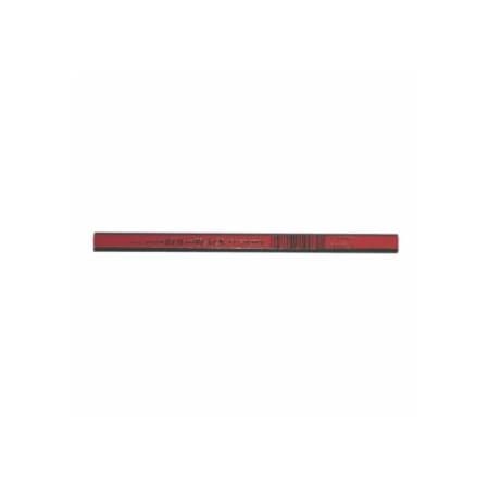 Dixon Ticonderoga Carpenter Pencil, Medium, 7 in, Red, 12PK 464-19972