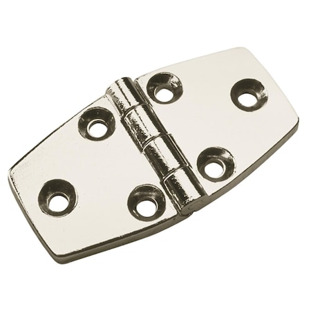 Powerhouse 206530-1 1.5 x 2-0.87 in. Chrome Zinc Door Hinge PO909902