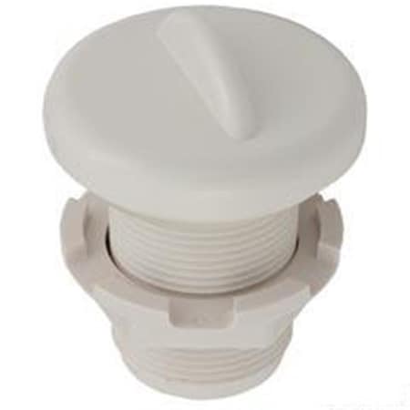 Hydro Air 1 in. Air Control with Handle - White HA102100WHT