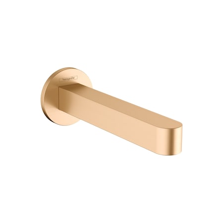 Hansgrohe Finoris Tub Spout in Brushed Bronze 76410141
