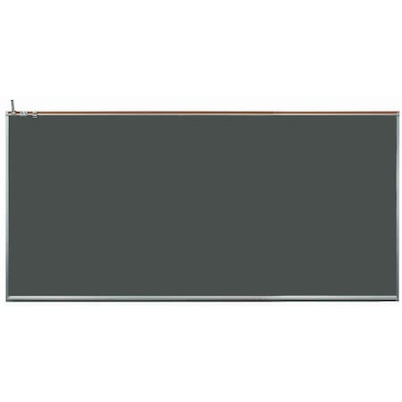 Aarco All Purpose Professional Series Porcelain on Steel Chalk Board, Size 48''Hx96''W 120A-48CS