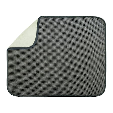 Idesign iDesign IDry 18 in. L X 16 in. W X 0.5 in. H Microfiber Drying Mat 41243