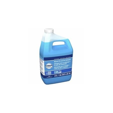 Dawn Manual Pot/Pan Detergent, Concentrate Liquid, 128 fl oz (4 quart), Original Scent, Blue, 4PK 57446