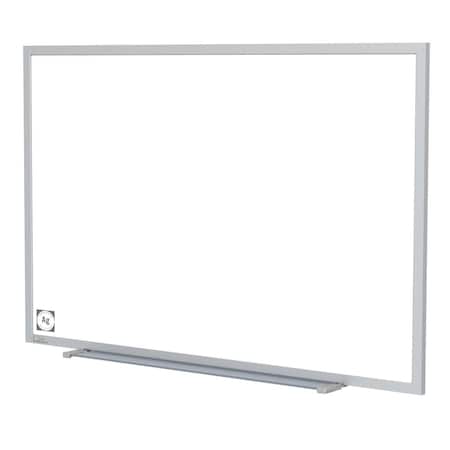 Ghent Magnetic Hygienic Porcelain Whiteboard with Aluminum Frame, 2'H x 3'W M4-23-1