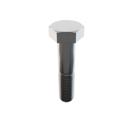 Zoro Select 316, 1"-8 Hex Head Cap Screw, Plain Stainless Steel, 4-1/2 in L 2-193-100C-450