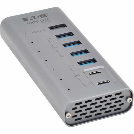 Eaton TRIPP LITE SERIES 7-PORT USB-C HUB - USB 3.2 GEN 1 AND USB 3.2 GEN 2, 5 USB-A AN U360-007-5A2C