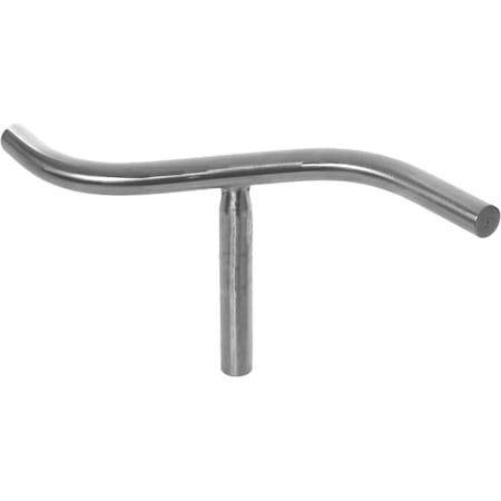 Grizzly 9" S-Curved Stainless Steel Bowl Turner's Tool Rest, 5/8" Post T33662