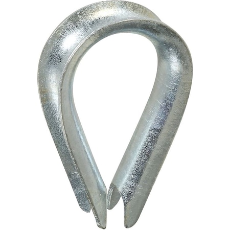 National Hardware 3232BC Series Rope Thimble, Steel, Zinc N176-834