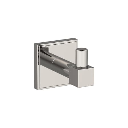 Amerock Appoint Polished Nickel Single Prong Robe Hook BH36070PN