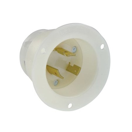 Leviton Industrial Grade Flanged Inlet 20 Amp, 277 Volt 2335