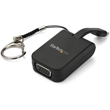 Startech.Com USB-C DP 1.2 ALT MODE HBR2 TO VGA VIDEO CONVERTER /2048X1280/1920X1200/1080P at CDP2VGAFC