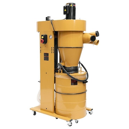 Powermatic Wood Dust Collector, Type Cyclone, 3 hp 1792200HK