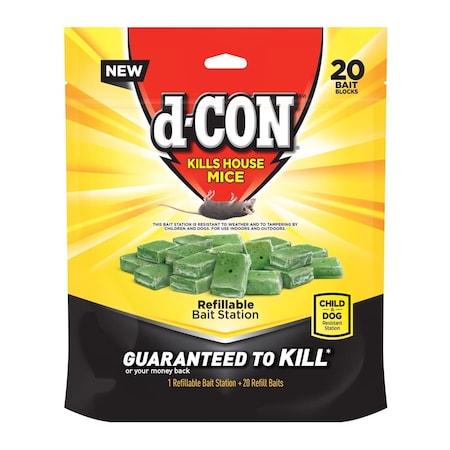 D-Con Bait Station Blocks For Mice 1920098345