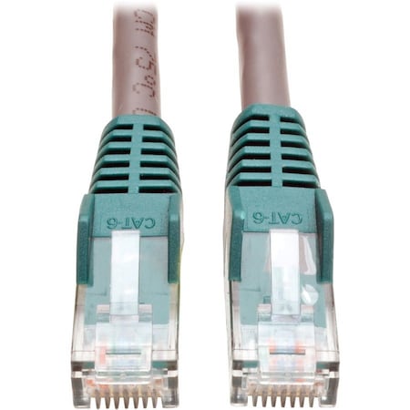 Eaton Tripp Lite Series Cat6 Gigabit Crossover Molded UTP Ethernet Cable RJ45 M/M, Gray, 7 ft. 2.13 m N210-007-GY