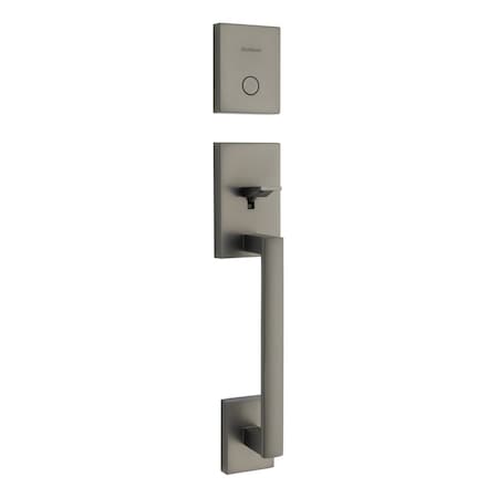 Kwikset Residential Handlesets Dummy Gunmetal 819SCELIP-18G