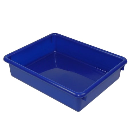 Romanoff Stowaway 3" Letter Tray no Lid, Blue 15104