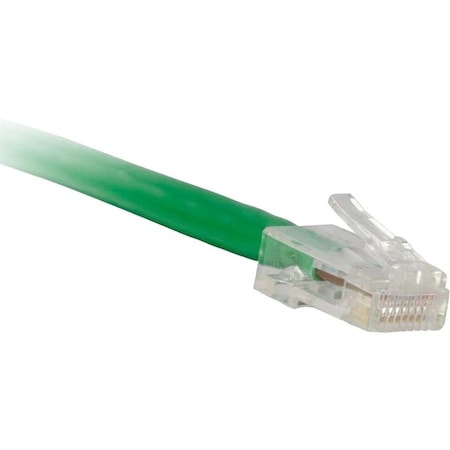 Enet Cat6 Green 1 Foot Non-Booted (No Boot) (Utp) High-Quality C6-GN-NB-1-ENC
