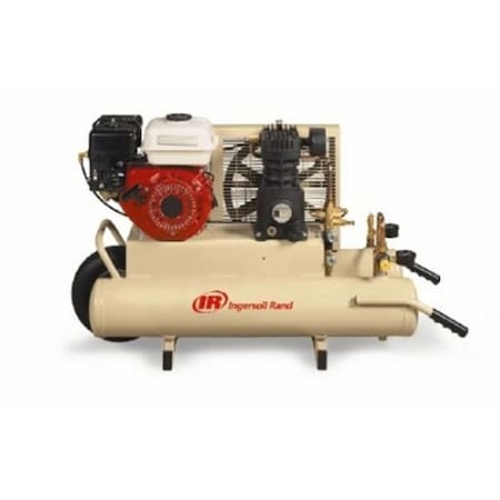 Ingersoll-Rand Small Portable Gas Driven Air Compressor Wheelbarrow 5.5 Hp 49813009