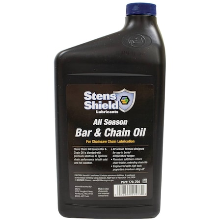 Stens Stens Shield Bar and Chain OilAll season formula, Twelve 32 oz. bottles 770-704
