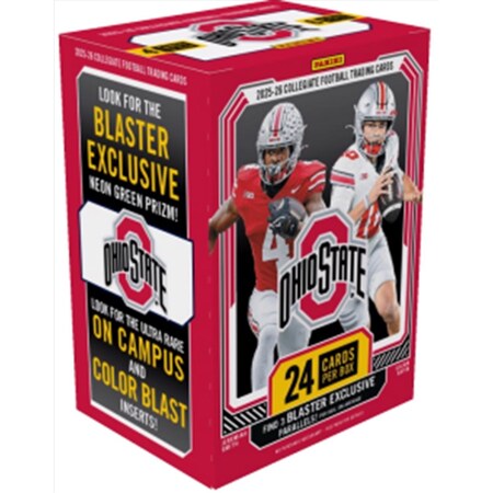 2025 Ohio State Football Blaster Box Trading Cards 2-19706-20